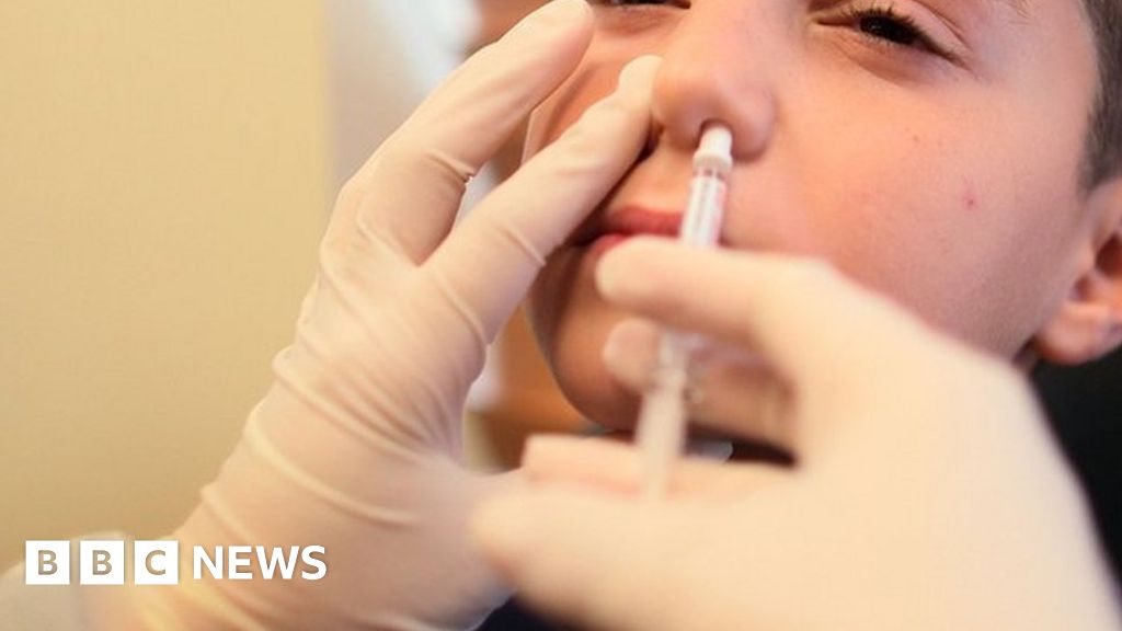 Flu Parents urged to give toddlers spray vaccine
