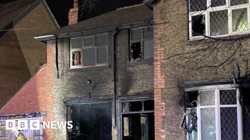Burslem home badly damaged in 'severe' house fire BBC News