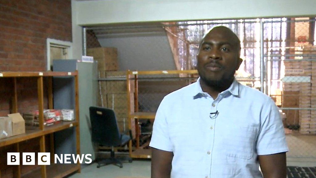 Zimbabwe businessman: My shelves are empty - BBC News