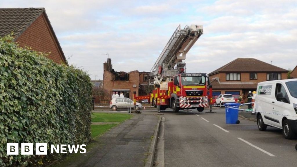 Kirton house fire Triple murder investigation under way BBC News