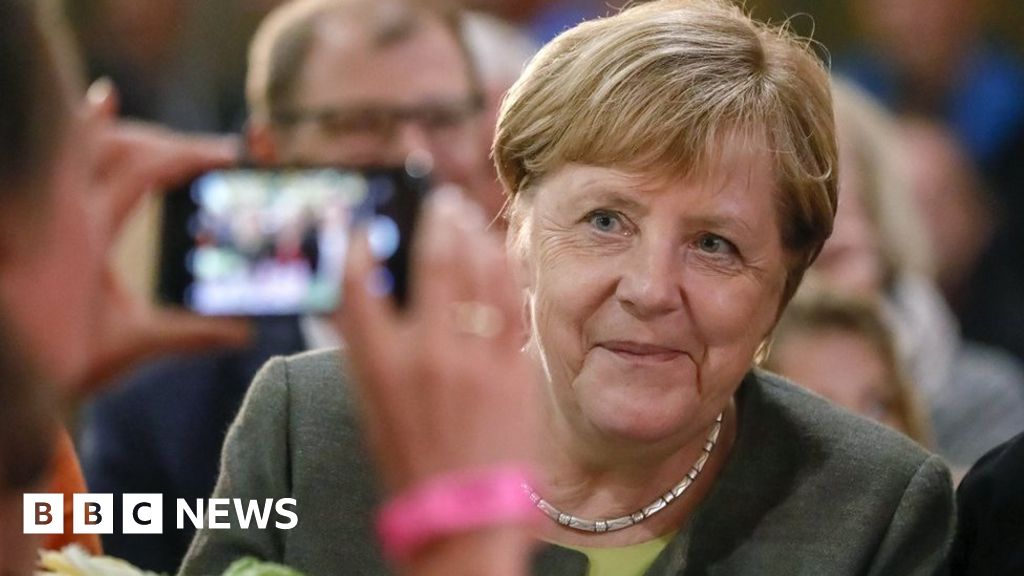 Hesse Election Merkel Facing Double Trouble In German Vote Bbc News 