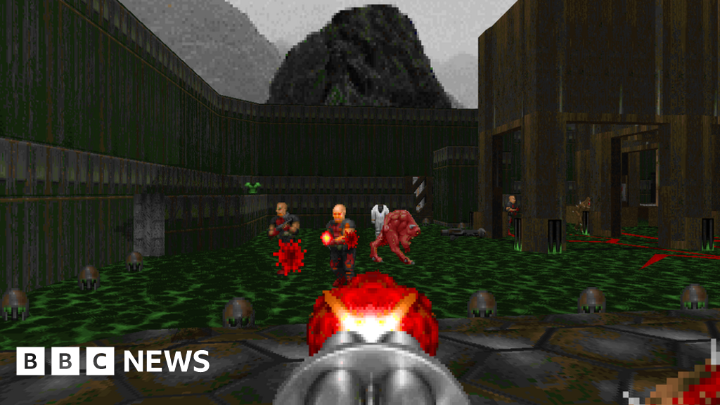 New Doom Level Released By Game Creator John Romero Bbc News