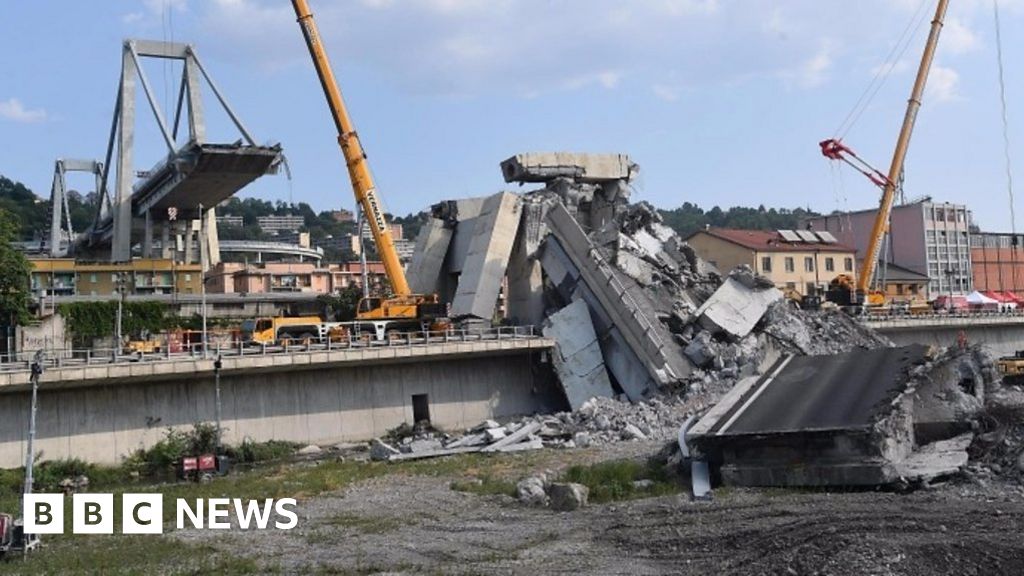 Watch: Footage shows where road surface broke apart