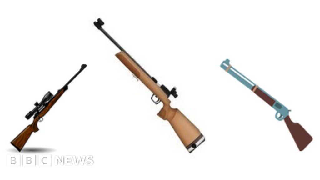 Rifle dropped from new emojis list