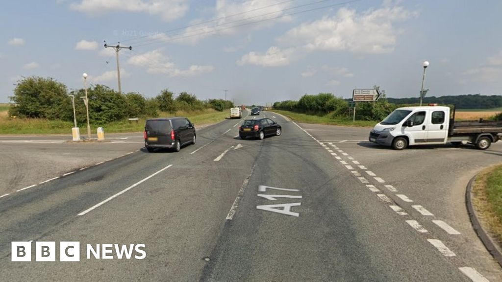 Lincolnshire A17 crash Tesco van driver killed in crash with lorry