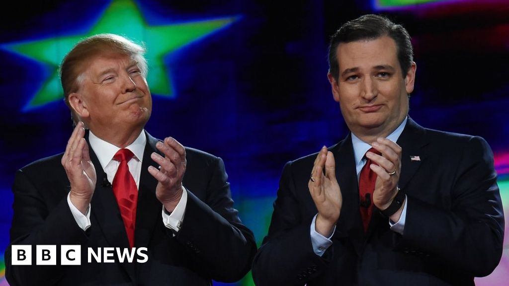 US election Ted Cruz endorses Trump for president BBC News