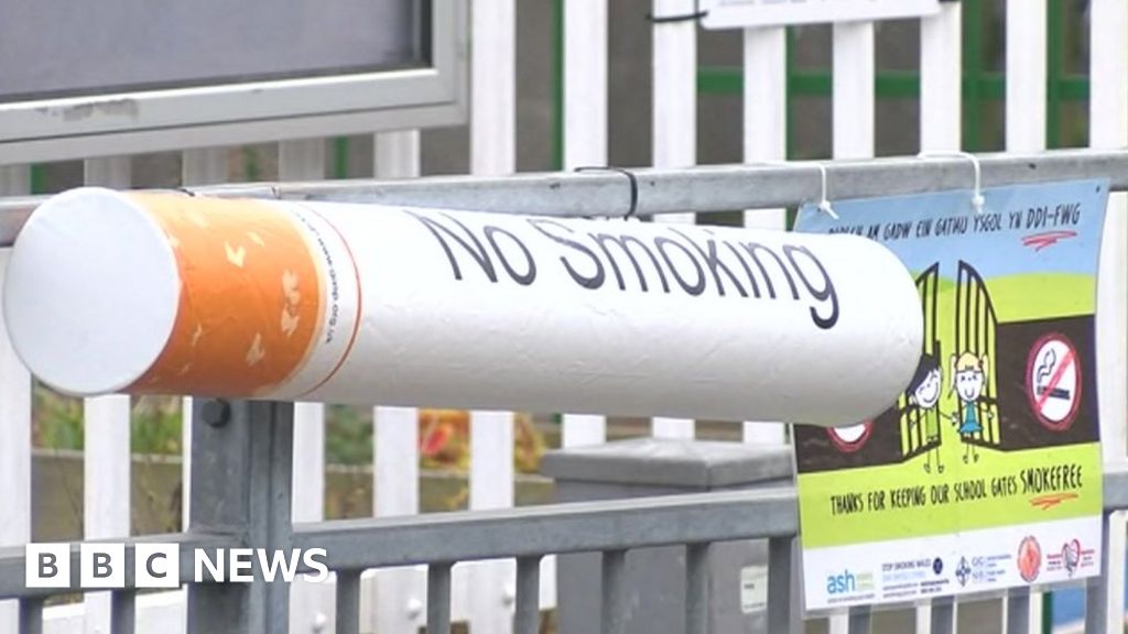 Bid To Stop People Smoking Outside Schools In Swansea Bbc News