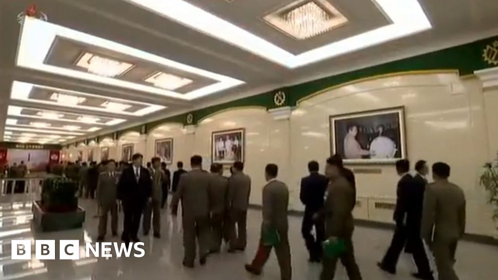 North Korean Tv Appears To Show Early A Bomb Photo Bbc News 