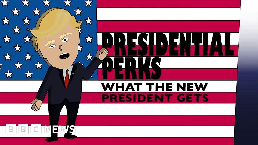 The perks of being US President - BBC News