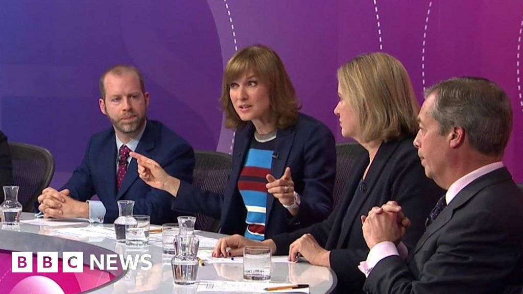 Brexit debate heats up on Question Time - BBC News