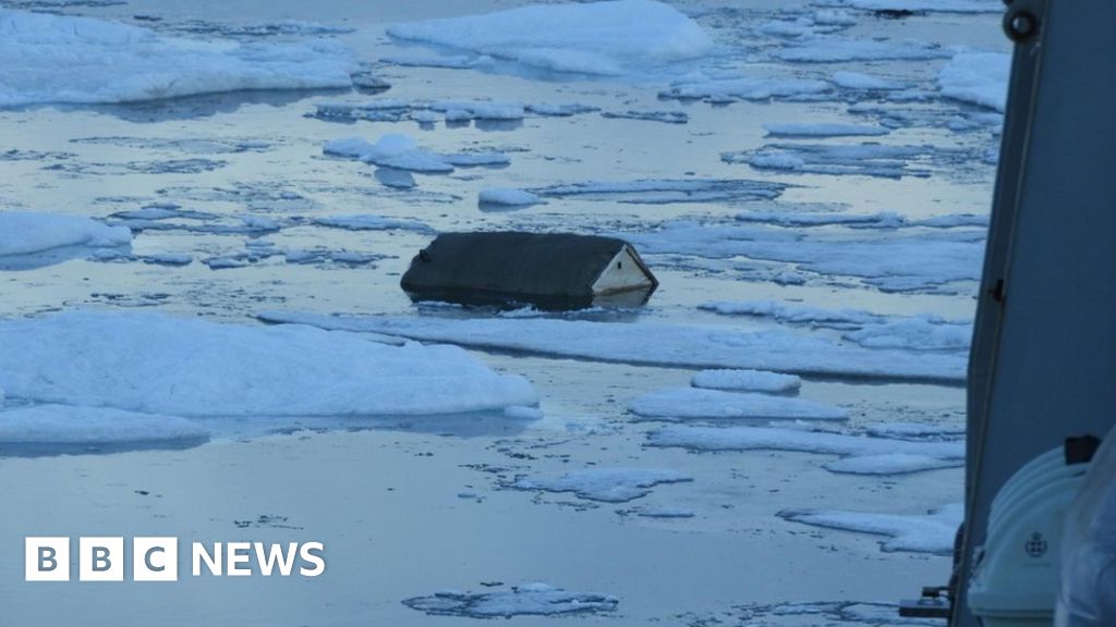 In pictures Greenland tsunami aftermath BBC News