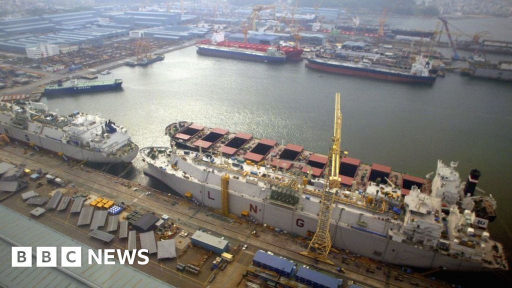 Daewoo Shipbuilding offices raided in South Korea BBC News
