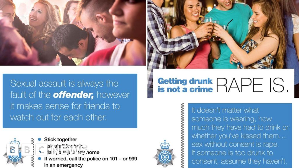Sussex Police consult on new rape posters - BBC News