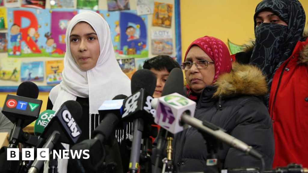 'Scissor attack' on Canada girl's hijab