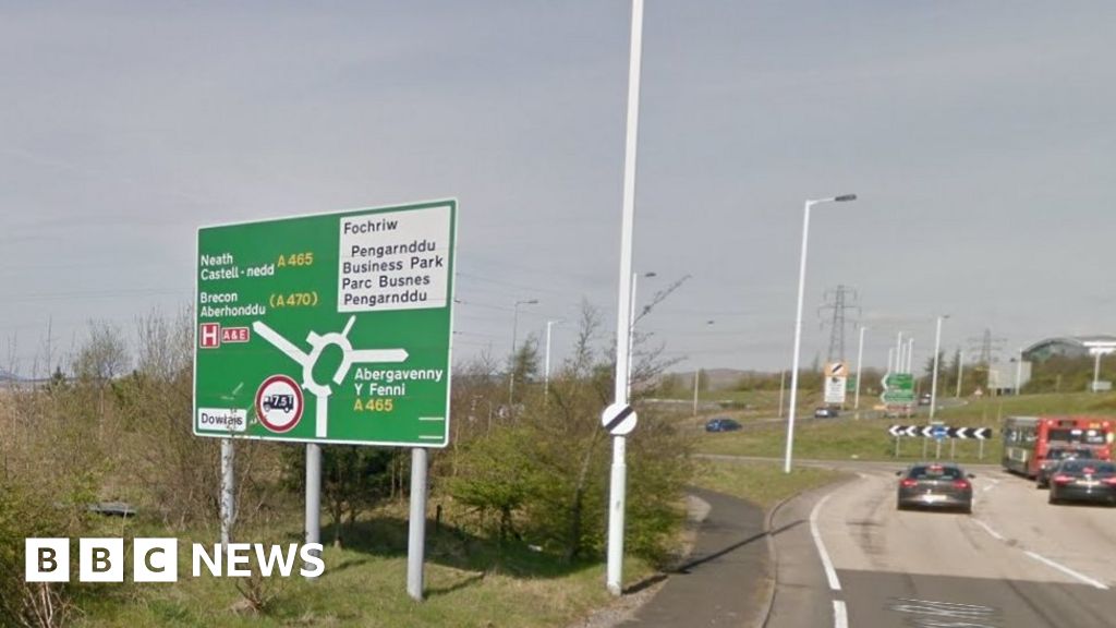 Child seriously injured in A465 Heads of the Valleys crash BBC News