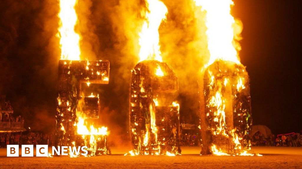 What does it take to run the Burning Man festival? BBC News