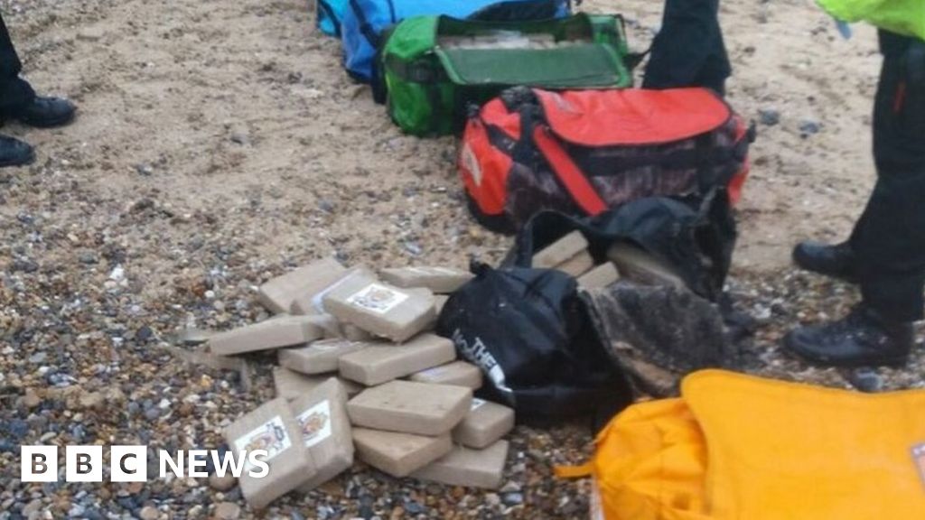 £50m of cocaine found on Norfolk beaches