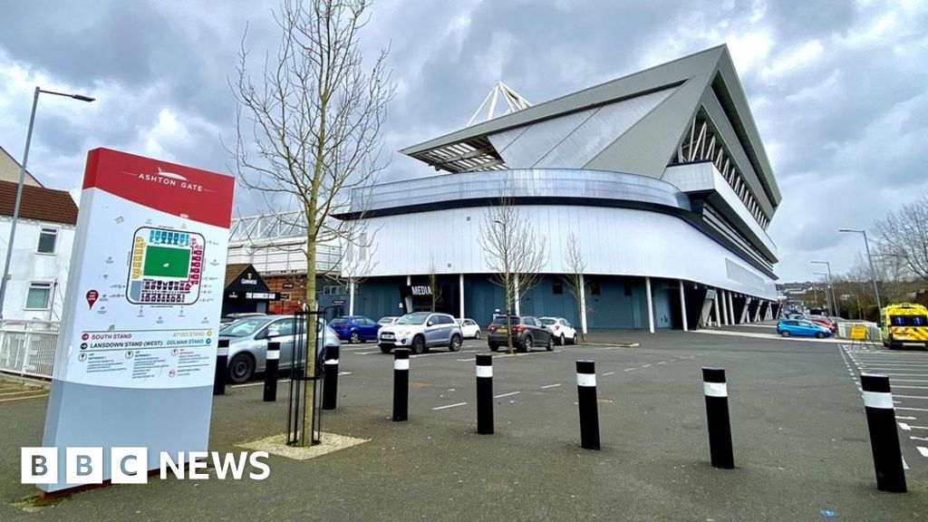 Bristol football fan banned after trying to headbutt officer BBC News