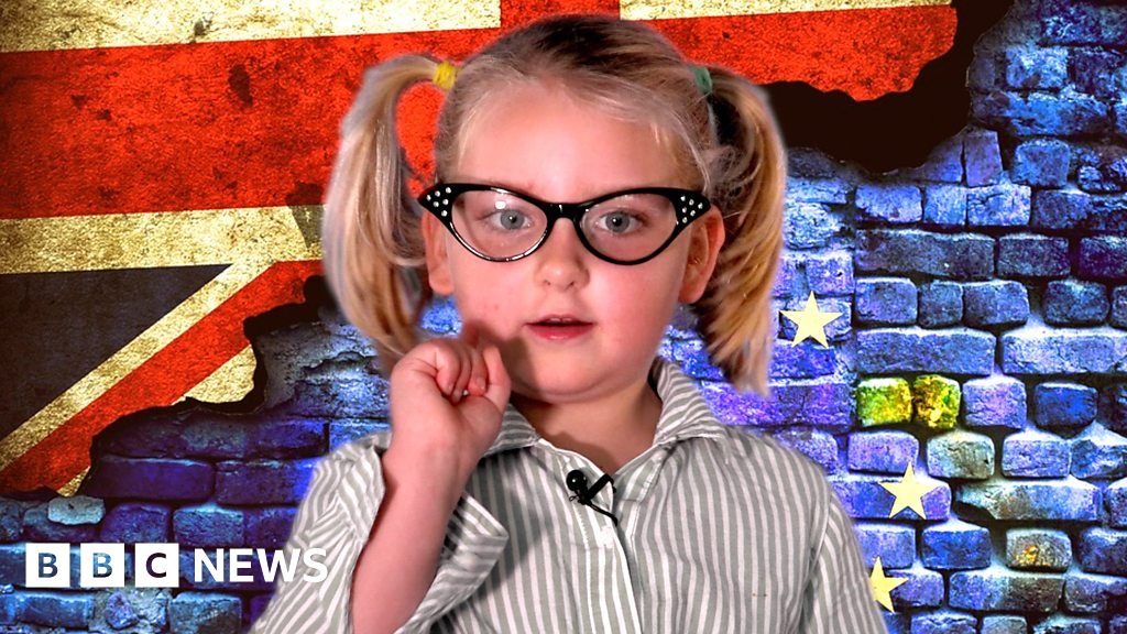 Brexit Explained By A Three Year Old Bbc News