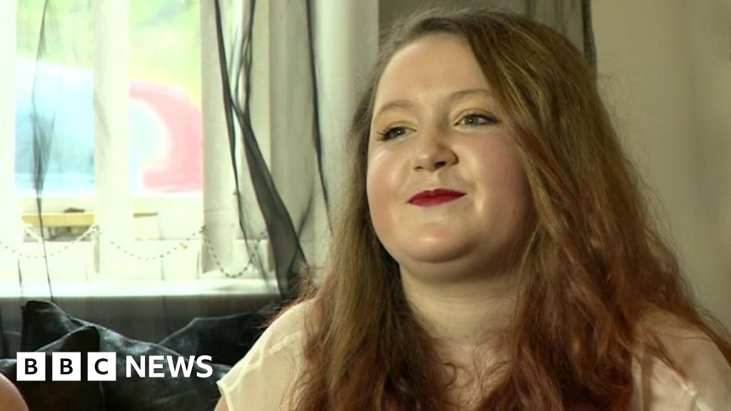 Heart transplant girl's aim to help others through nursing - BBC News