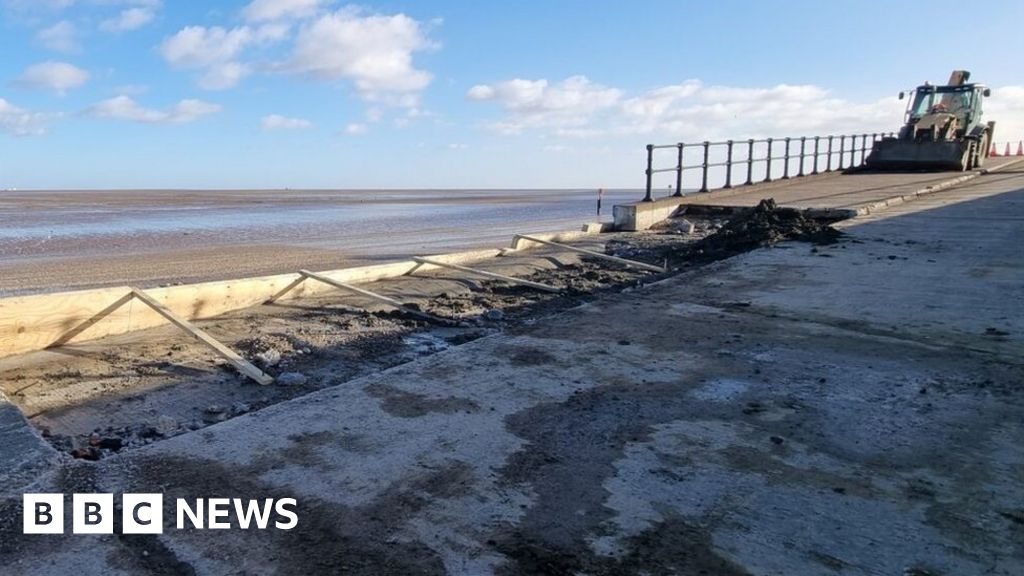 Cleethorpes: Slipway Repairs Begin After Storms