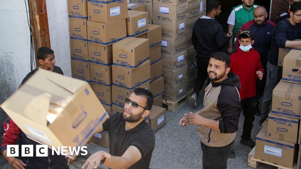 Силите на Обединеното кралство може да бъдат разположени на място в Газа, за да помогнат за доставянето на помощ