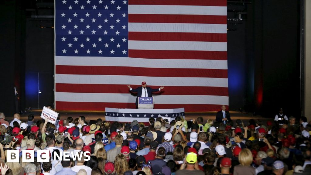 Criticism Grows Over Violence At Donald Trump Rallies Bbc News 