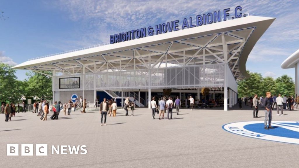 Brighton Plans for twostorey fan zone at Amex football stadium