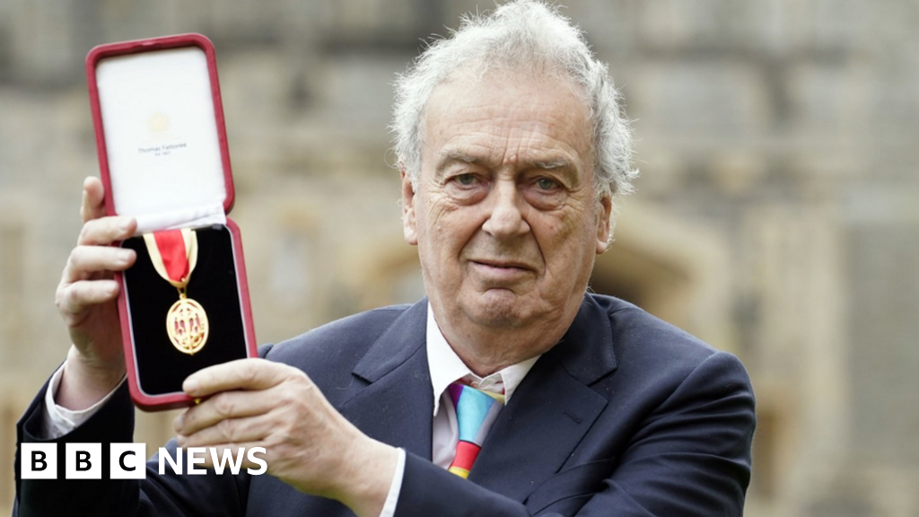 Film director Stephen Frears receives a knighthood