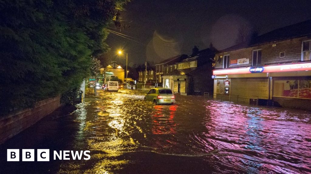 UK Flooding: Ferry Stranded, Roads Closed, Trains Diverted - BBC News