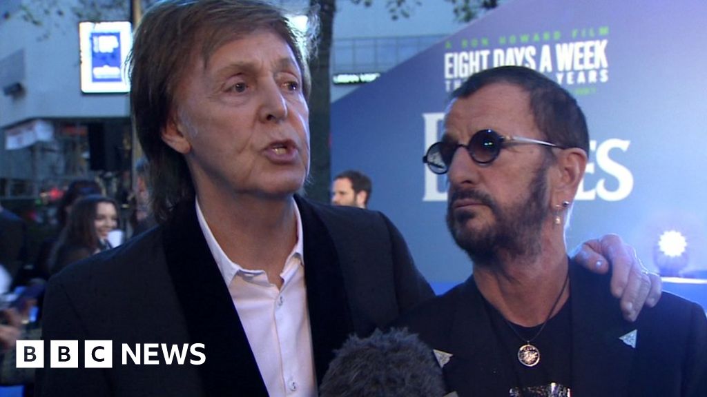 Sir Paul McCartney And Ringo Starr At Film Premiere - BBC News