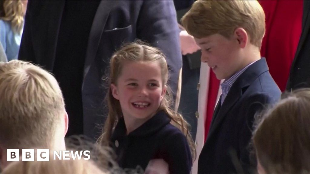 Princess Charlotte conducts orchestra at Jubilee rehearsal
