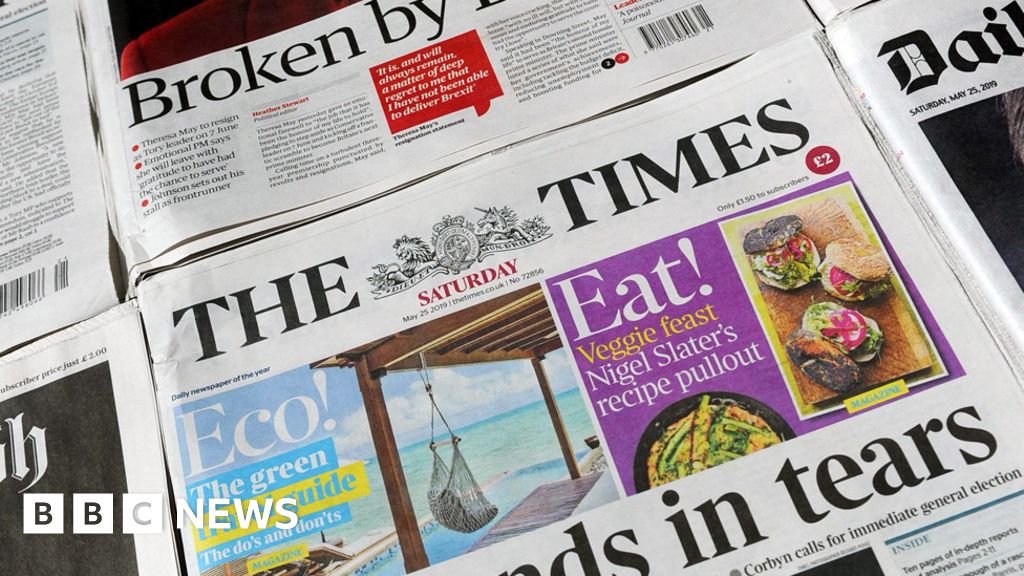 The Times unveils plan for digital talk radio station BBC News