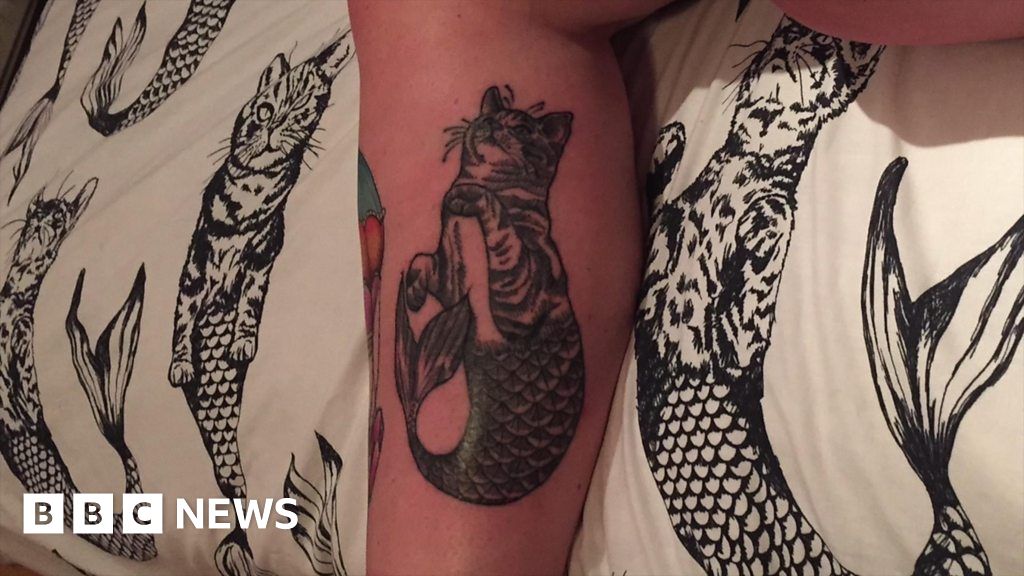 Cat Tattoo Inspired By Asda Duvet Cover Motif Bbc News