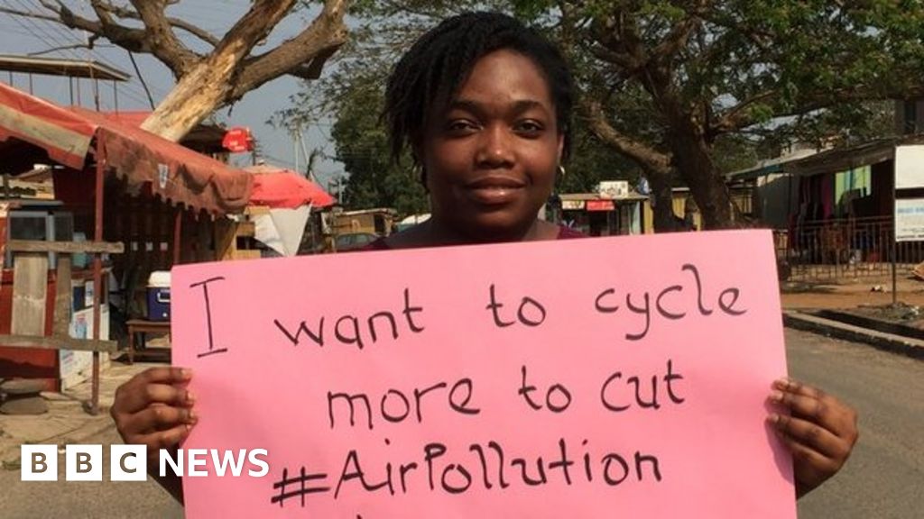 Cycle more and plant trees Tips to reduce air pollution BBC News