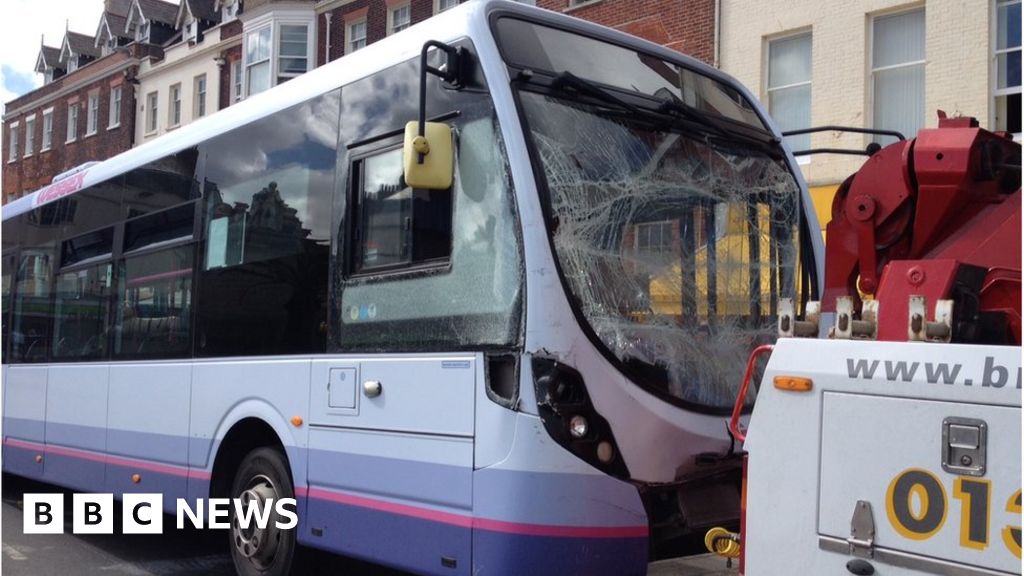 Two Bus Crash In Weymouth Injures 18 People Bbc News