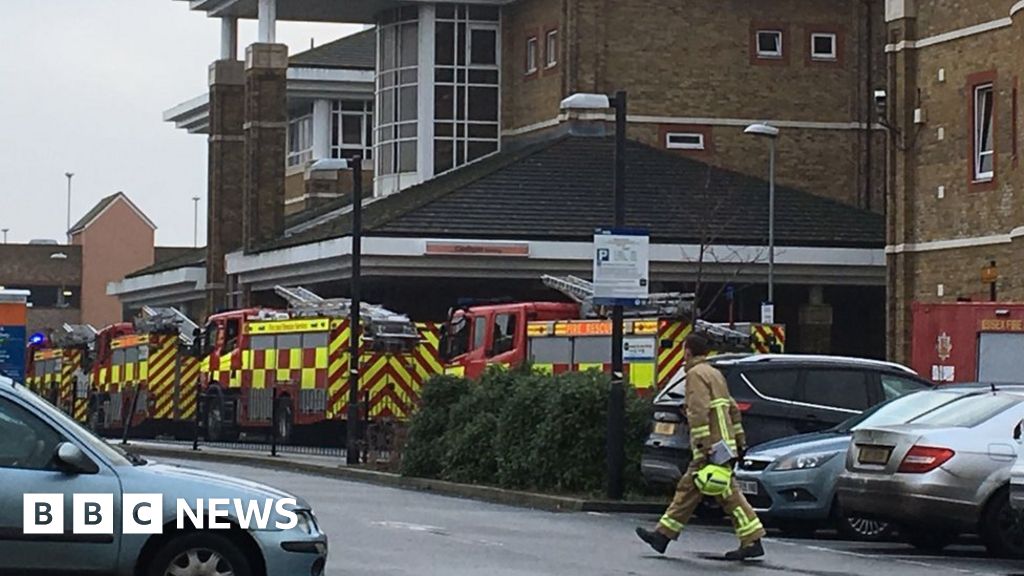 Southend Hospital diesel leak prompts evacuation - BBC News