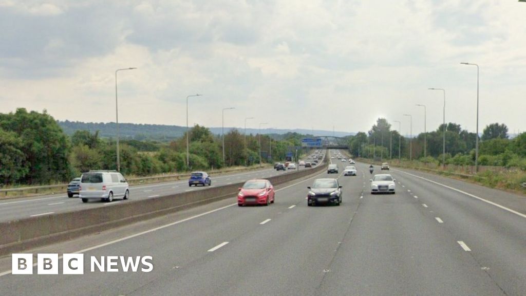 M5 traffic Delays after barrier damaged in northbound crash