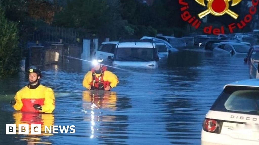 嵐シアラン：洪水でトスカーナを荒廃させて3人死亡