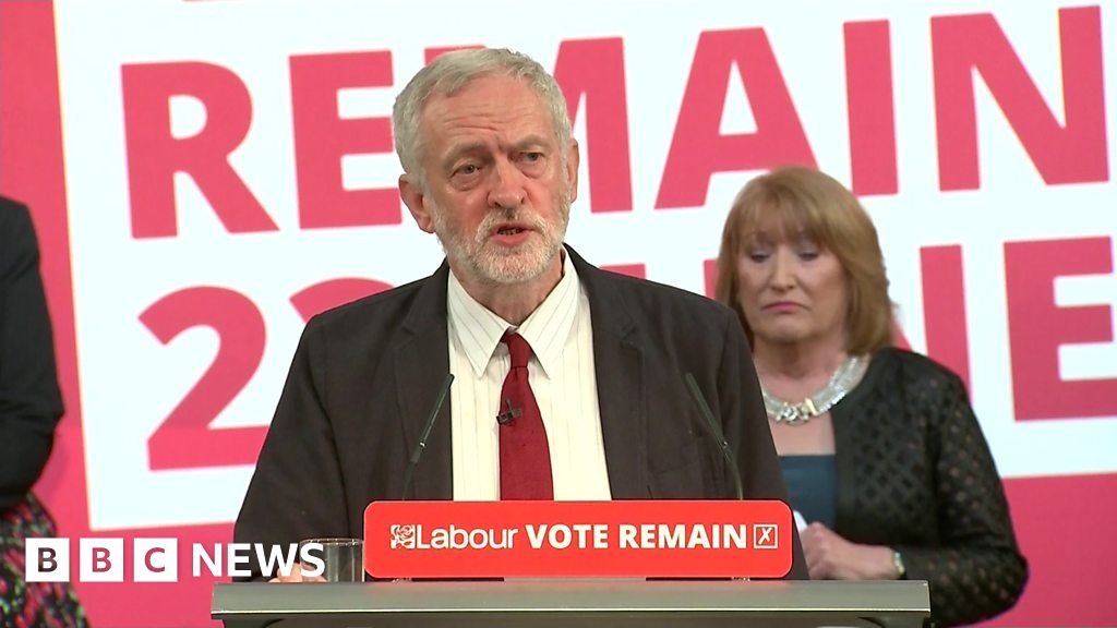 Jeremy Corbyn: Don't Pin Blame On Migrants - BBC News