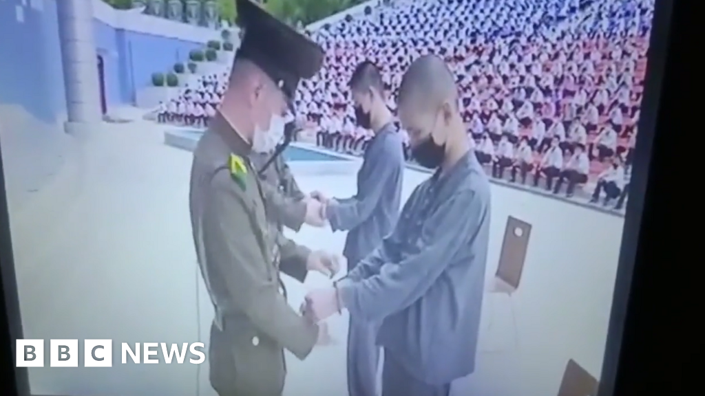 Редки кадри, получени от BBC Korean, показват как Северна Корея