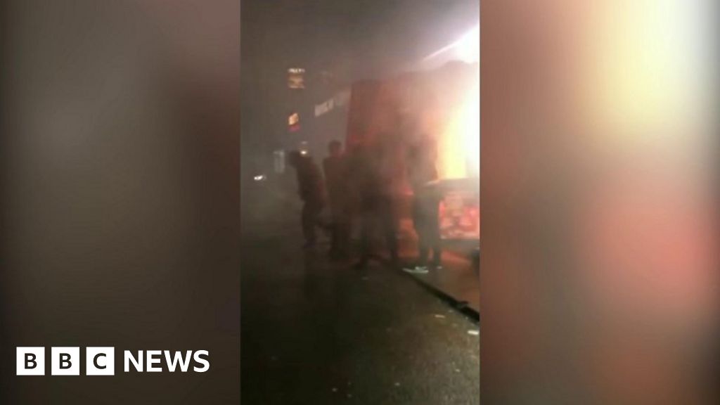 Tipton post office targeted in arson attack BBC News