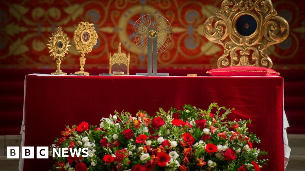 Elbows Skulls And Holy Hands Venerating Englands Saintly Relics Bbc News