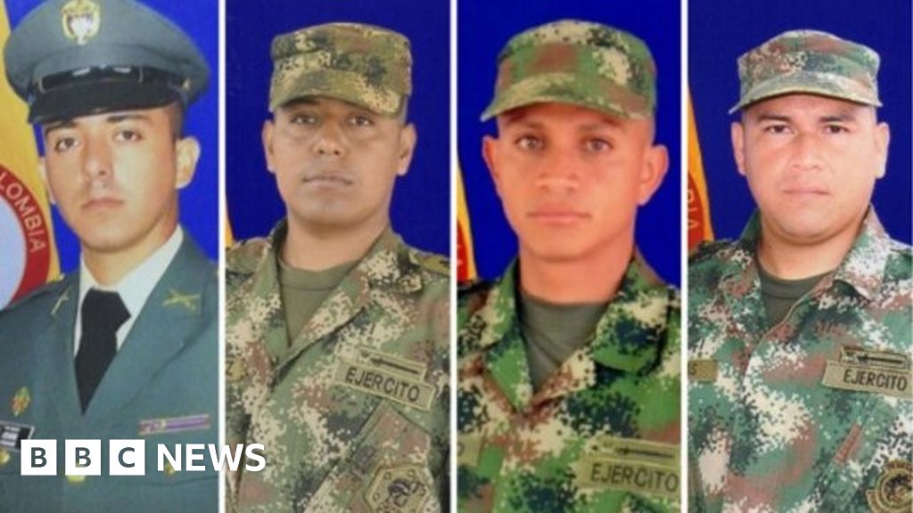 Colombian Soldiers Killed In Ambush By Drugs Gang Bbc News 3713