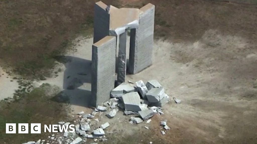 Georgia Guidestones: ‘America’s Stonehenge’ demolished after blast