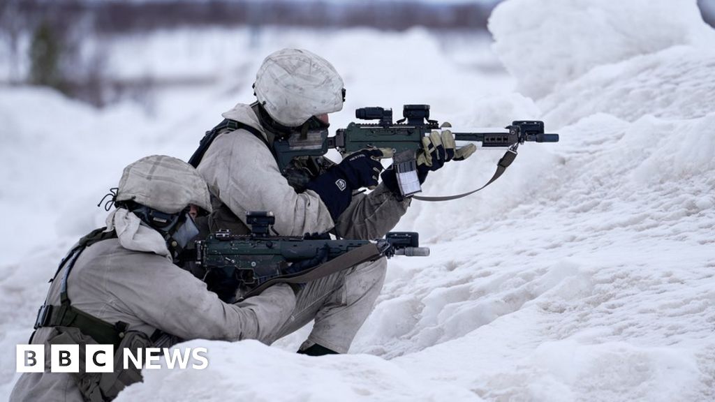 On Russia’s Arctic border, Nato’s new members prep for war – BBC News