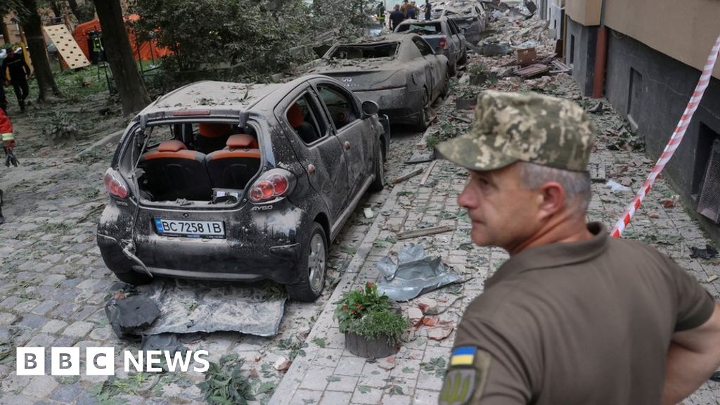 Ukraine war: Four dead in Russian missile attack on Lviv, says mayor