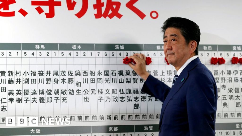 Japan Pm Shinzo Abe Promises To Handle North Korea Threat c News