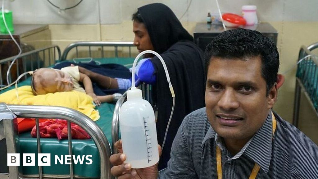 The Doctor Who Turned A Shampoo Bottle Into A Low Cost Lifesaver Bbc News 