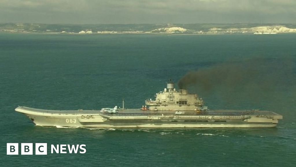 Russian Warships Pass Through English Channel - BBC News